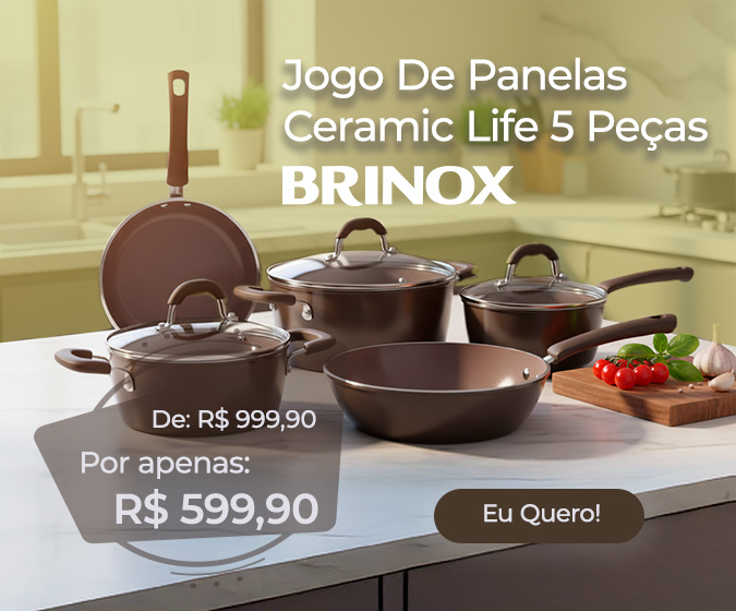 JOGO DE PANELA BRINOX